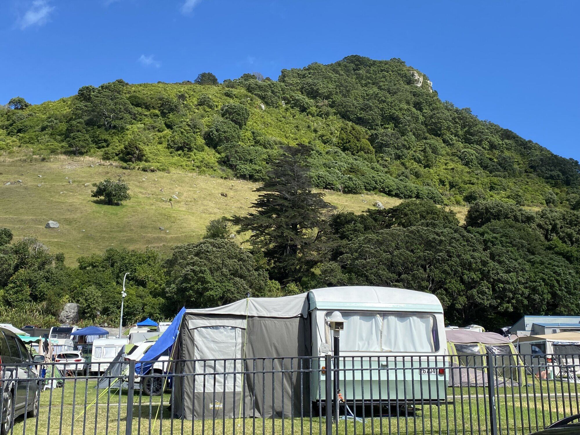 Mount Maunganui Beachside Holiday Park on January 8. Photo / Rosalie Liddle Crawford