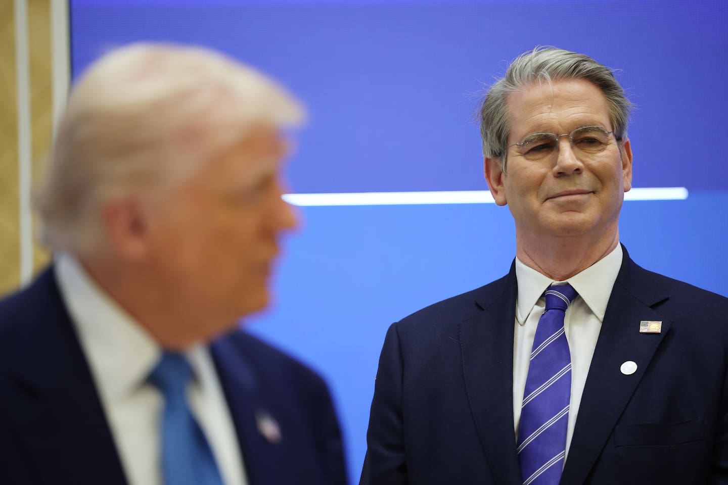 US Treasury Secretary Scott Bessent says trade talks with China have been "productive". Photo / Getty Images