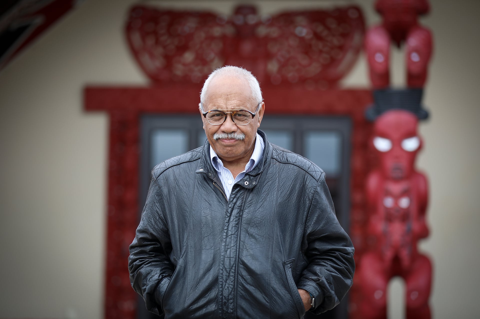 Pāpāmoa dawn service organiser Buddy Mikaere. Photo / Andrew Warner