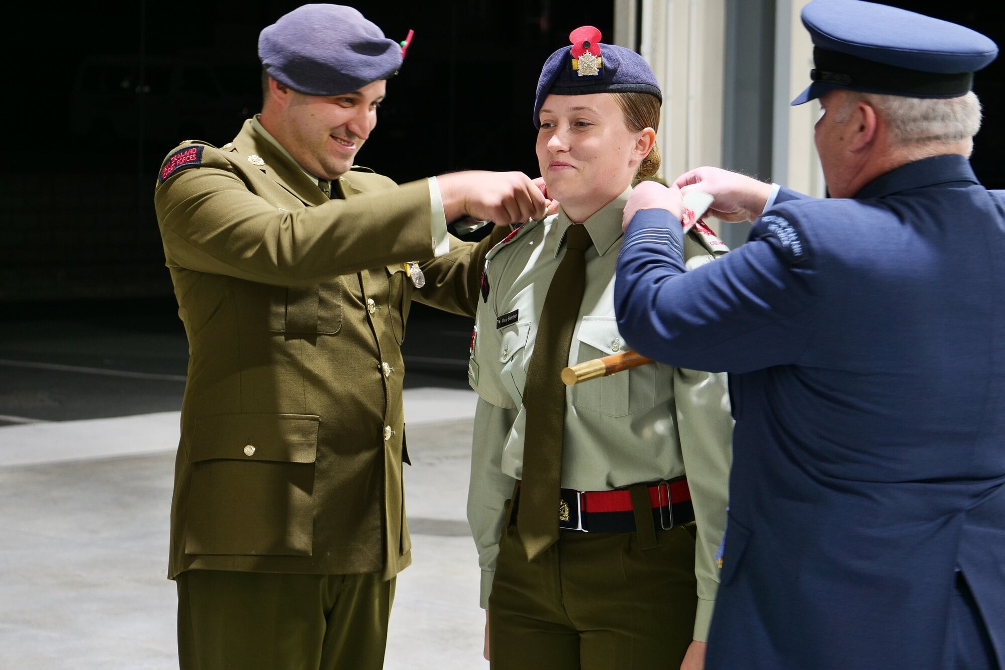 Cadet Warrant Officer Macy Svendsen celebrates turning 18.