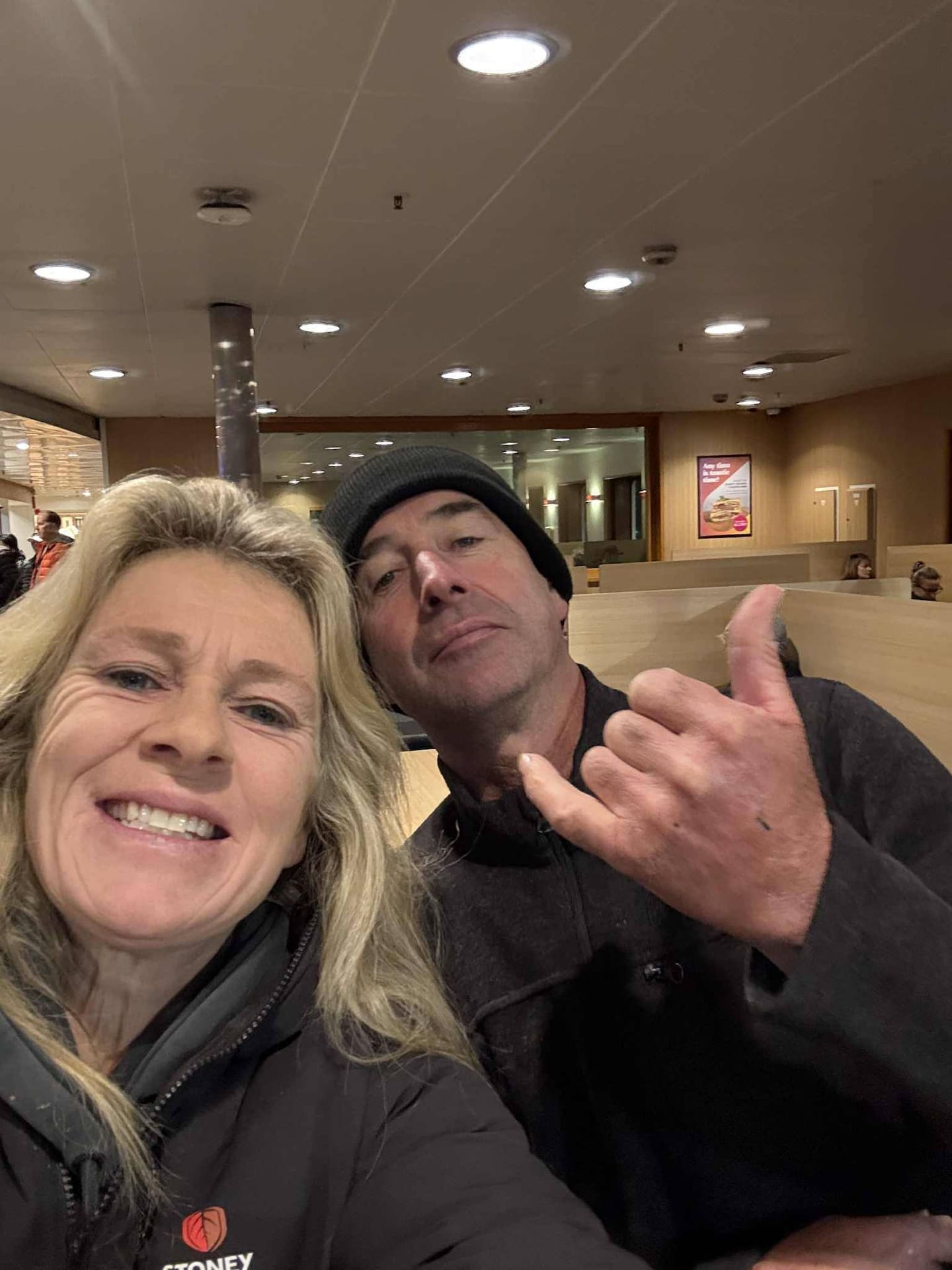 Brendon Cole and his partner Trina Cole.