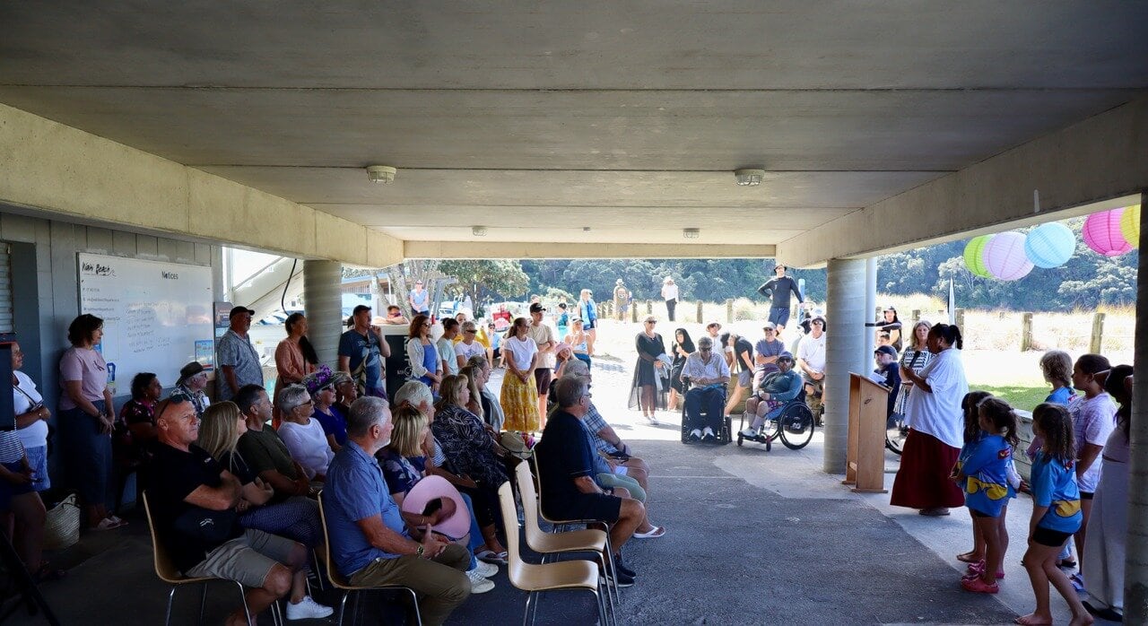 A community celebration was held to open the accessible changing room. Photo / Supplied