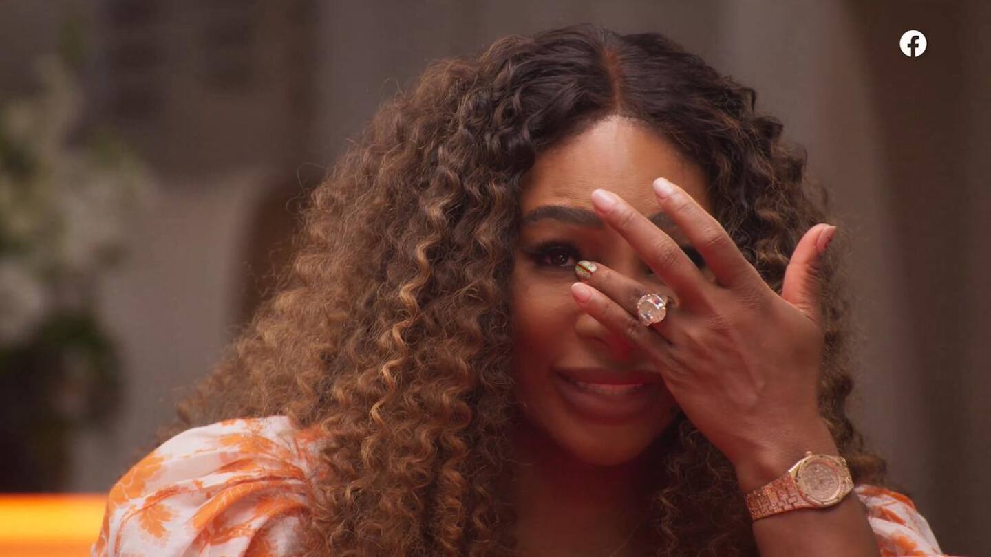 'Cried the whole time': Serena Williams breaks down over sister's death