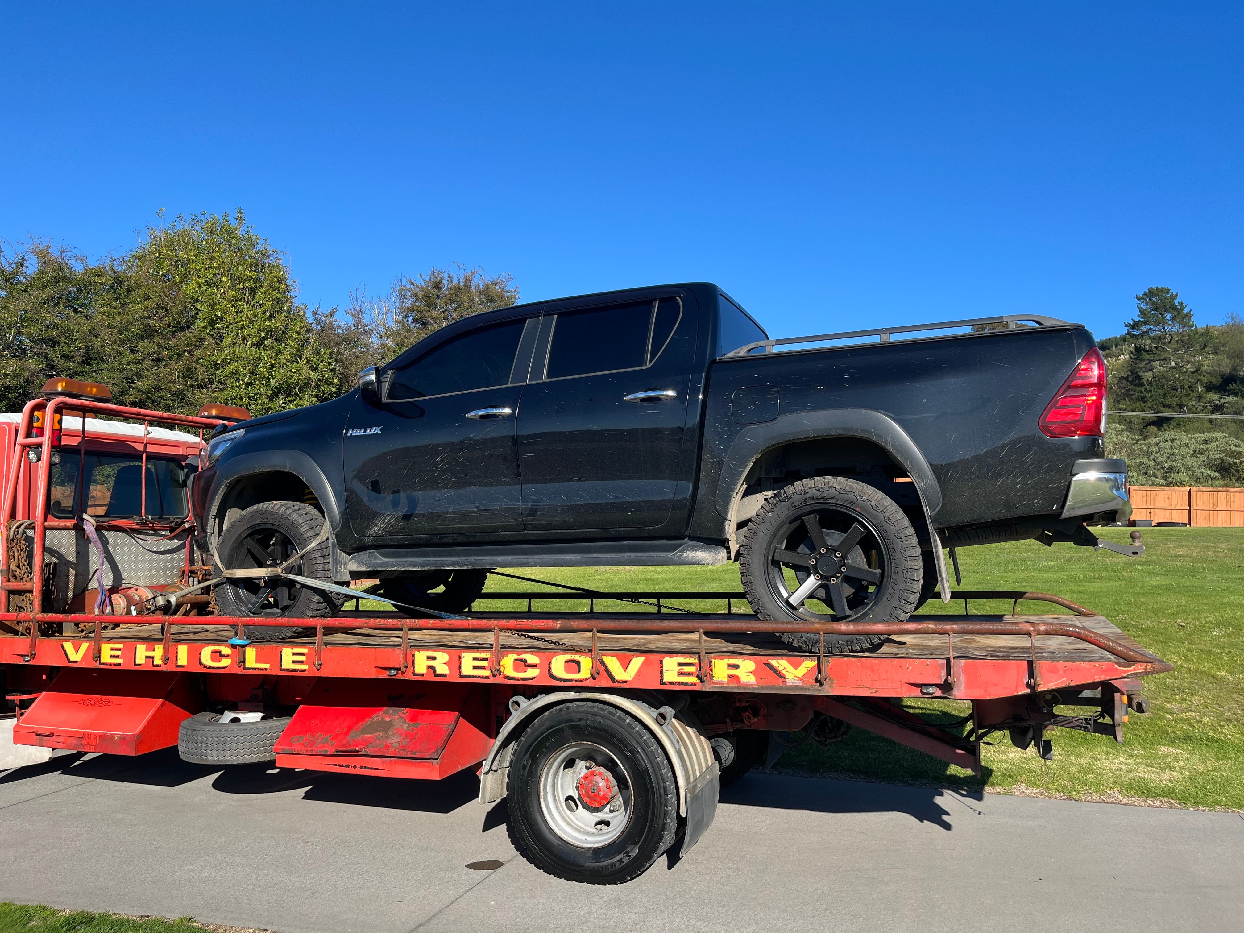 Police have raided senior members of the Greazy Dogs gang in Tauranga this week for alleged drug supply and seized $1.5 million worth of assets. Photo / NZ Police
