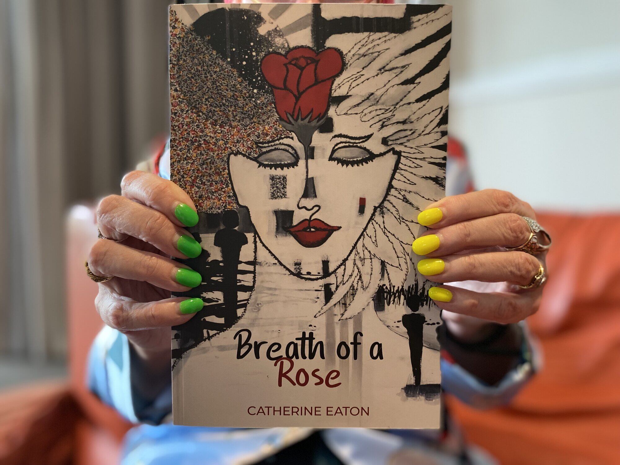  Catherine Eaton&rsquo;s colourful nails reflect her creative personality. Photo / Rosalie Liddle Crawford