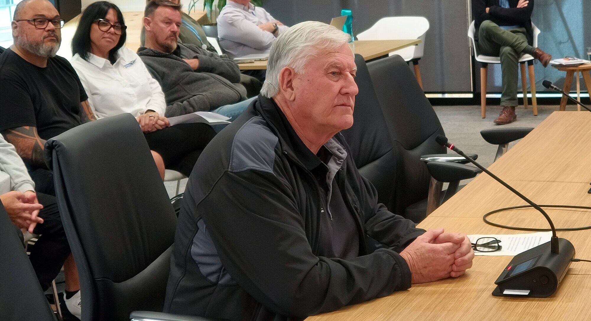 Bay of Plenty Speedway Association vice president Barry Andrews. Photo / Alisha Evans