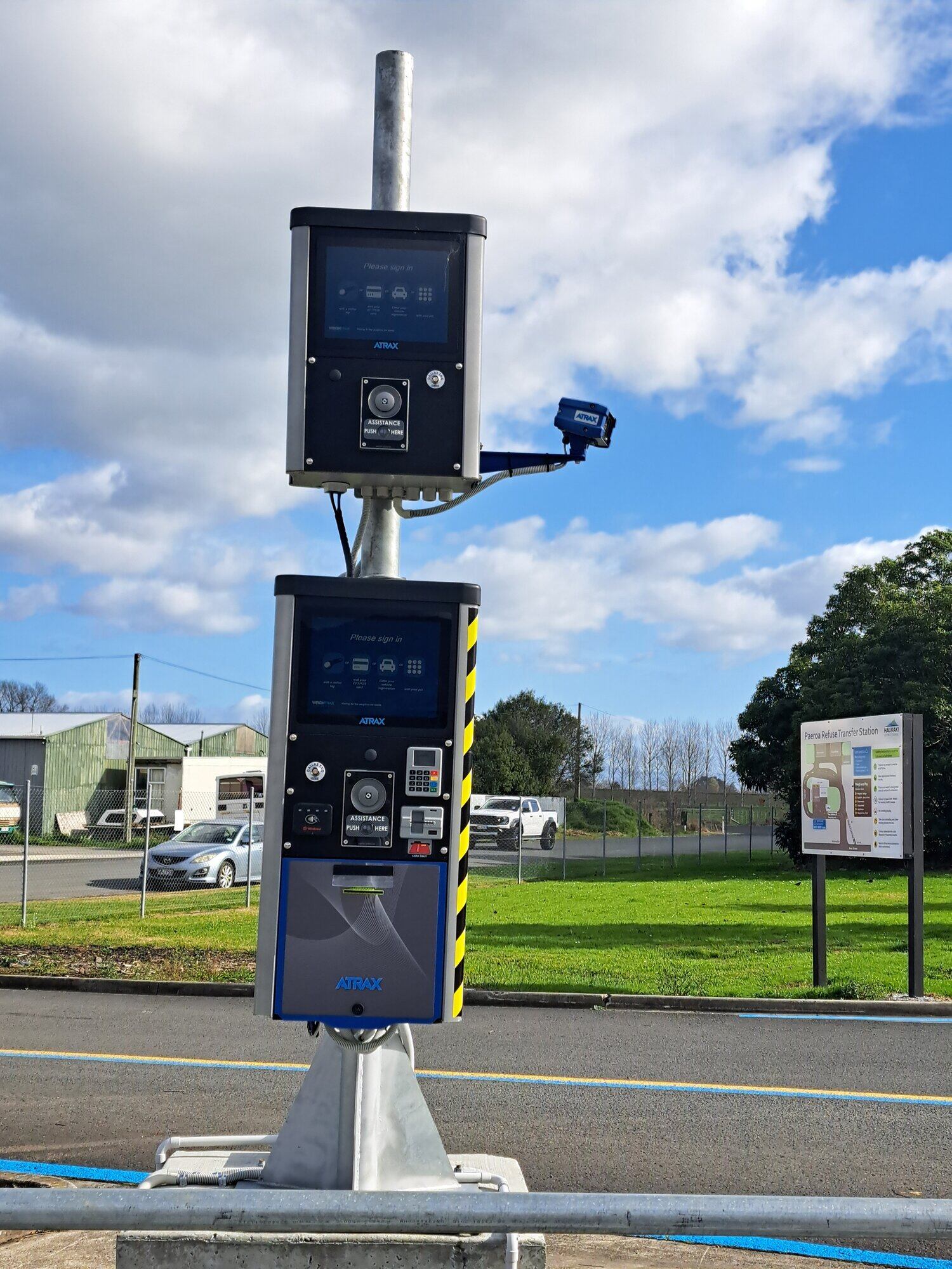 The Paeroa Refuse Transfer Station is the closest one to use while the Waihī site is closed.