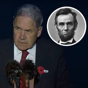 Winston Peters’ Anzac Day Gallipoli speech borrows from Abraham Lincoln’s Gettysburg Address