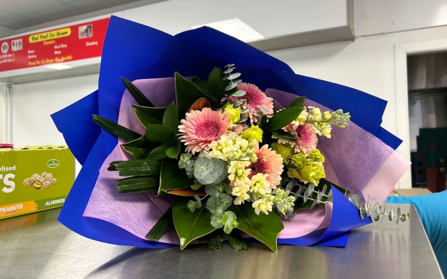 The woman's husband thanked the Brooklyn community for their support. Photo / Ashley McCaull, RNZ