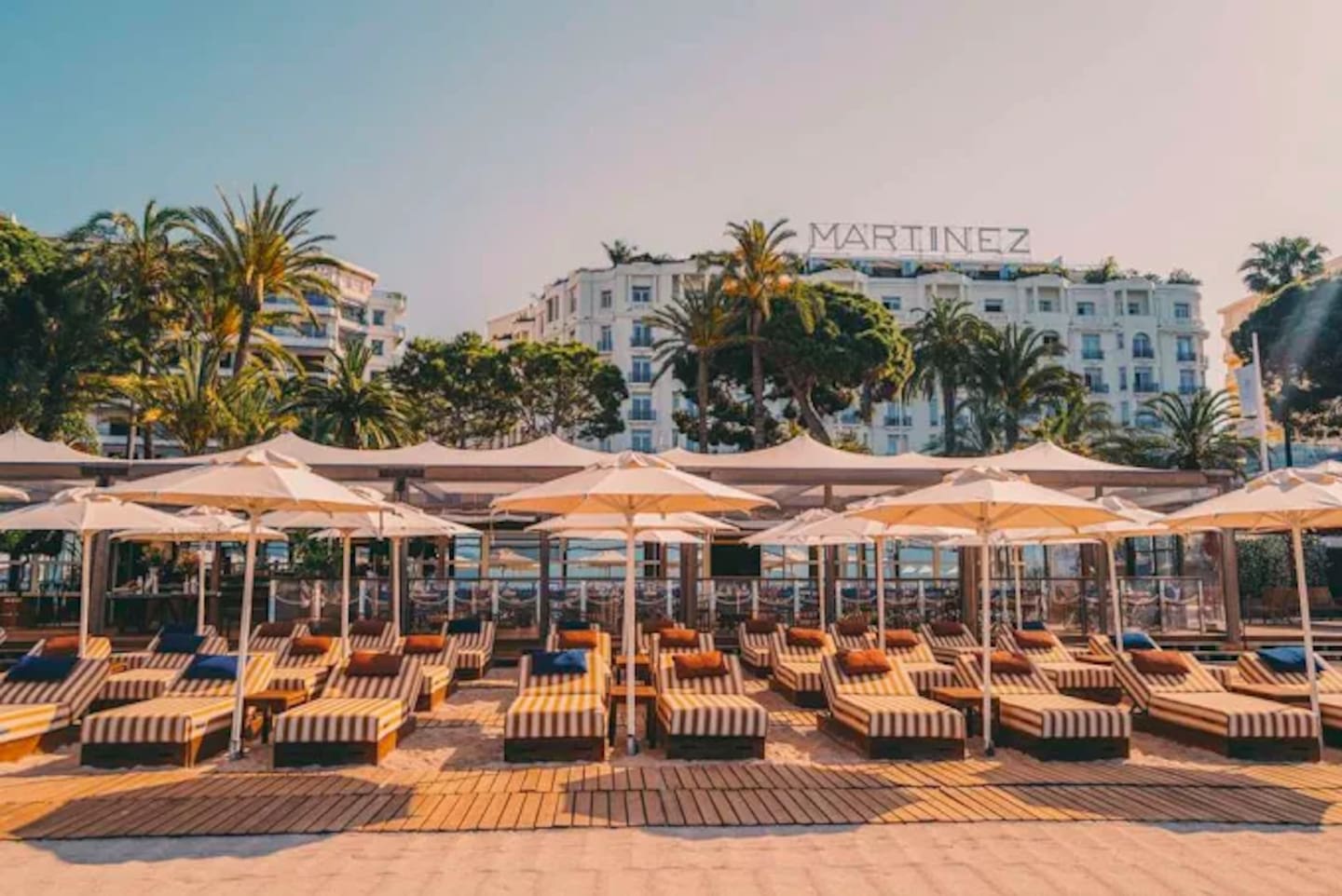 The Hôtel Martinez in Cannes will stand in as the White Lotus Cannes in season four. Photo / Hyatt