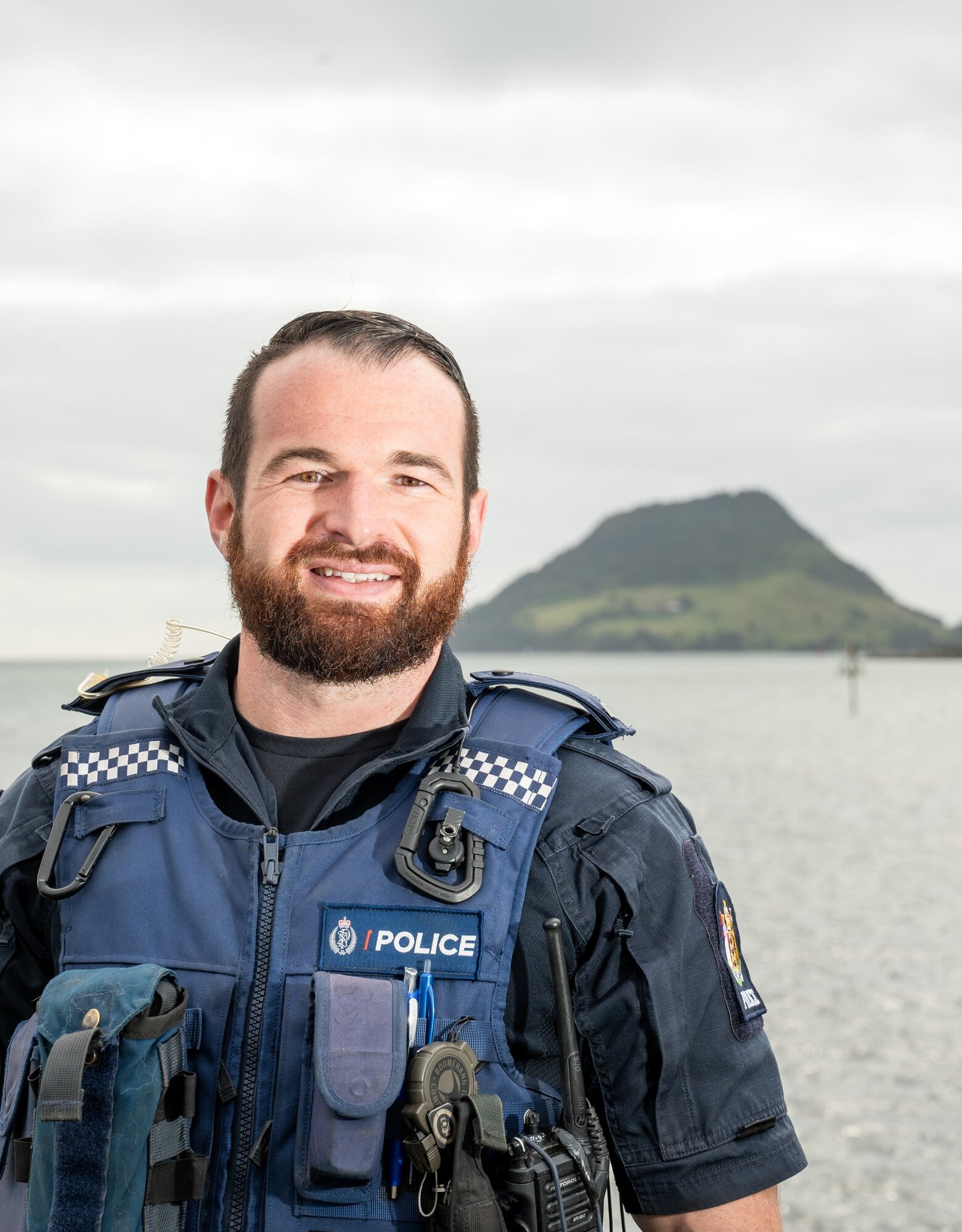  Tauranga police dog handler Scott Higby. Photo / Brydie Thompson
