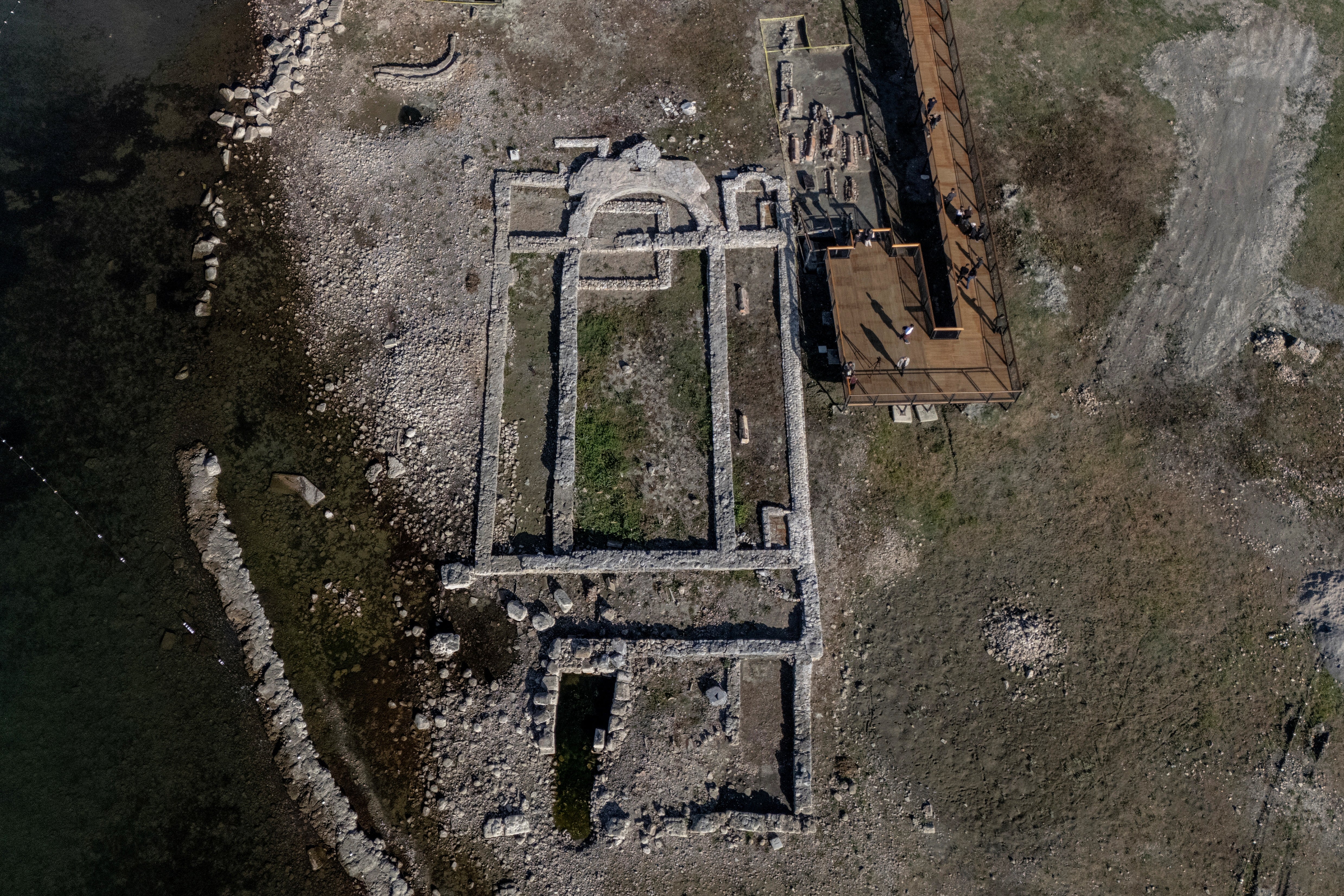 Basilica in Turkey emerges from lake waters after hundreds of years,  illuminating early Church life - NZ Herald