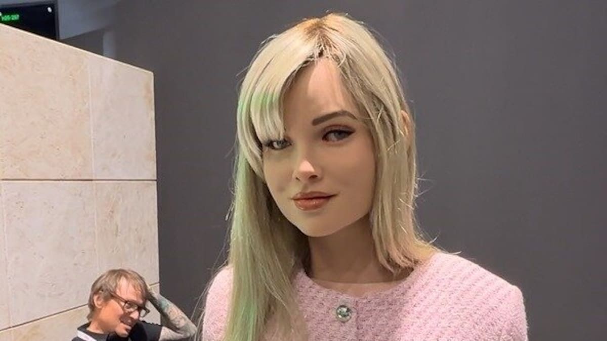 ‘Come closer, Chris,’ says the $300,000 companionship robot