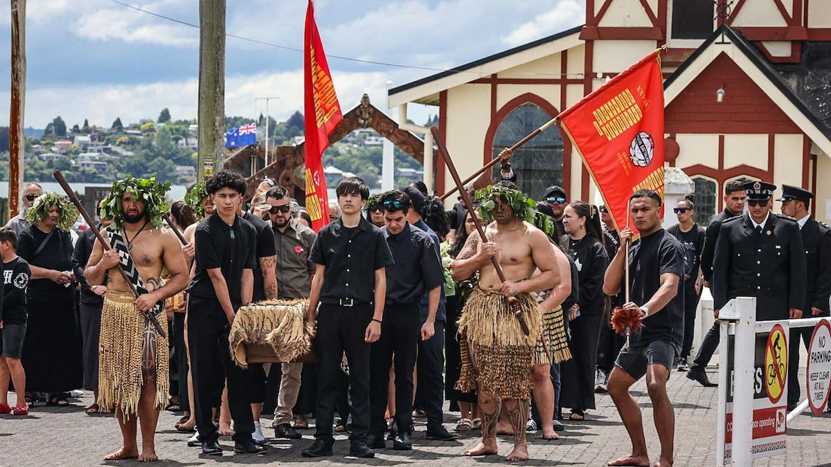 ‘End of an era’: Tangihanga for Sir Robert ‘Bom’ Gillies begins ‘End of an era’: Tangihanga for Sir Robert ‘Bom’ Gillies begins