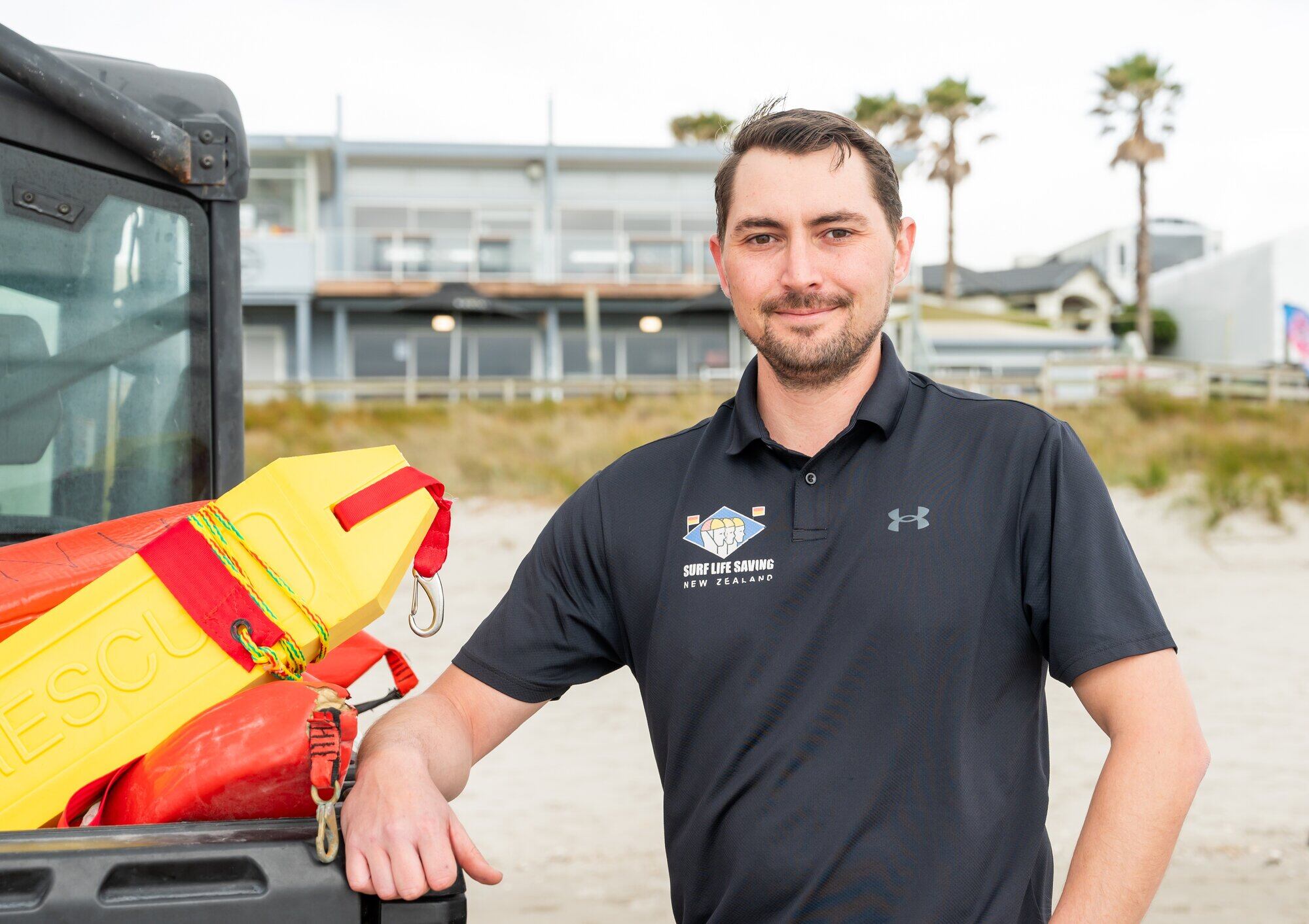 Surf Life Saving NZ Eastern region lifesaving manager Chaz Gibbons Campbell. Photo / Brydie Thompson