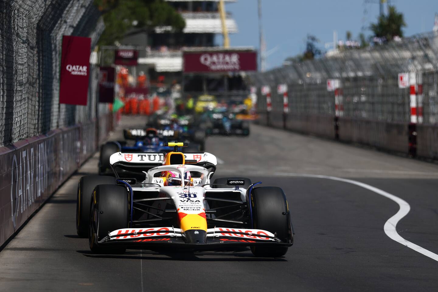 Liam Lawson at the Monaco Grand Prix. Photo / Red Bull