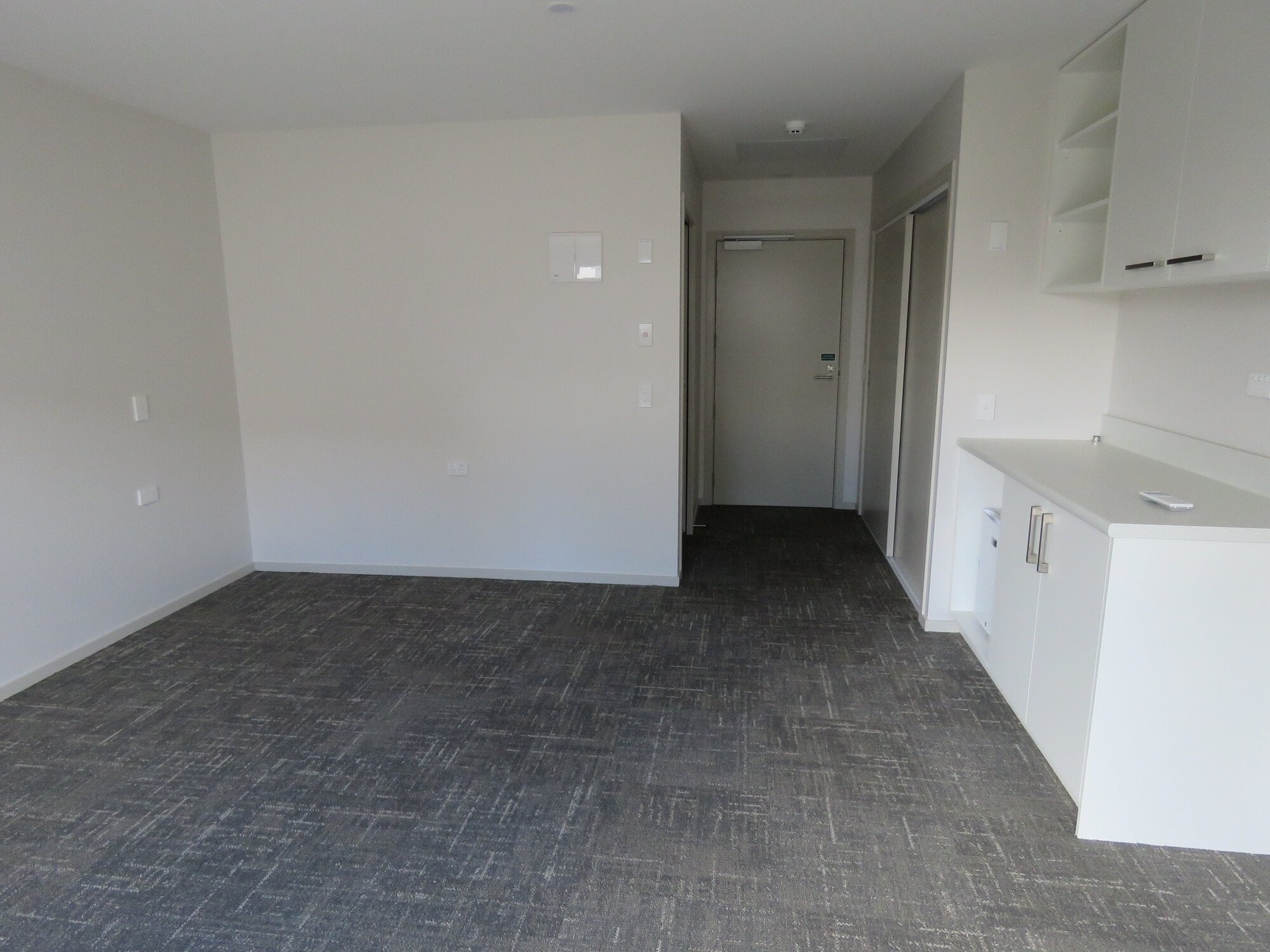 There are 14 studio rooms across three wings in Katikati’s Abbeyfield House. Photo / Merle Cave