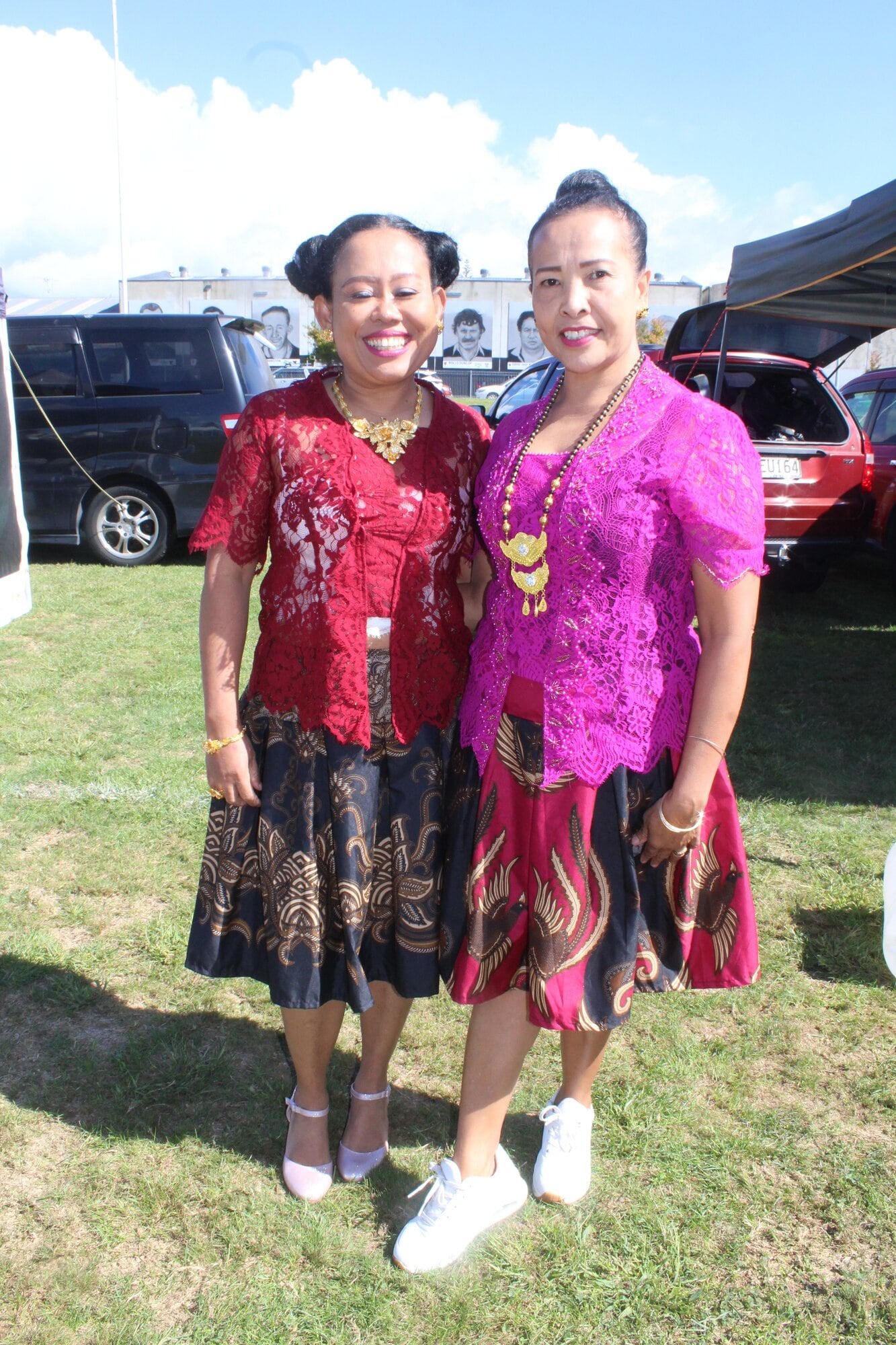  Asa Borber and Asaak Doran from Tauranga, originally from Indonesia. Photo / Rebecca Mauger