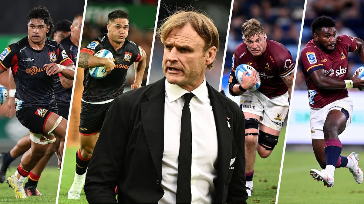 Robertson shakes up All Blacks with bold squad selection Robertson shakes up All Blacks with bold squad selection