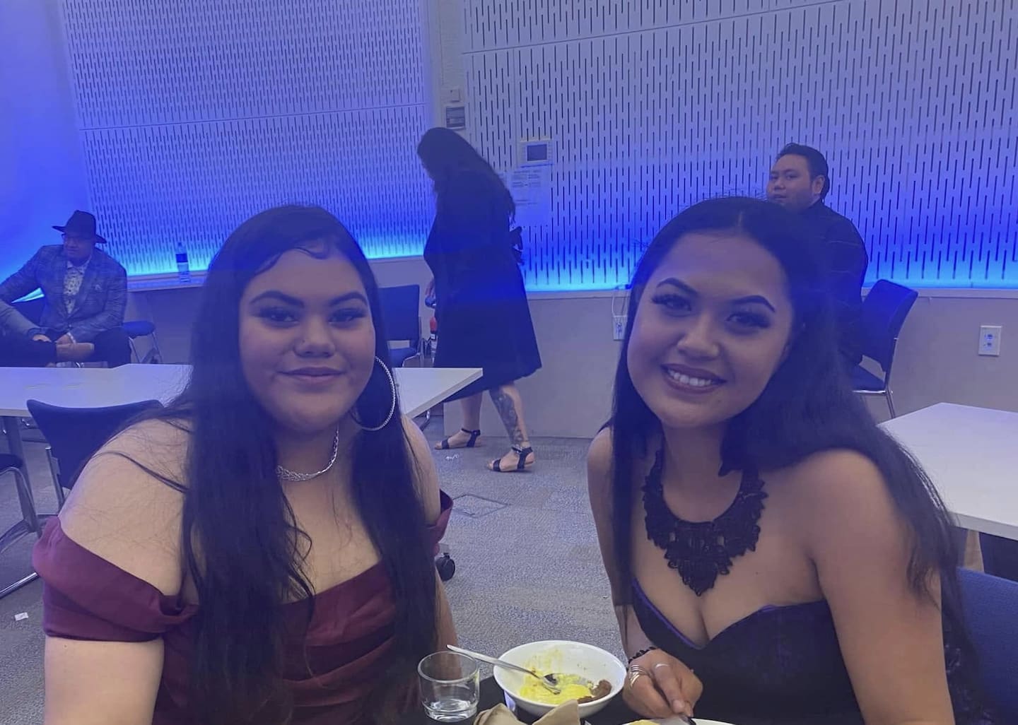 Crystal-Alizae Emery, 19, and her sister Aria-Sativa Kapene, 24, were caregivers for their bedridden mother. Photo / Supplied.