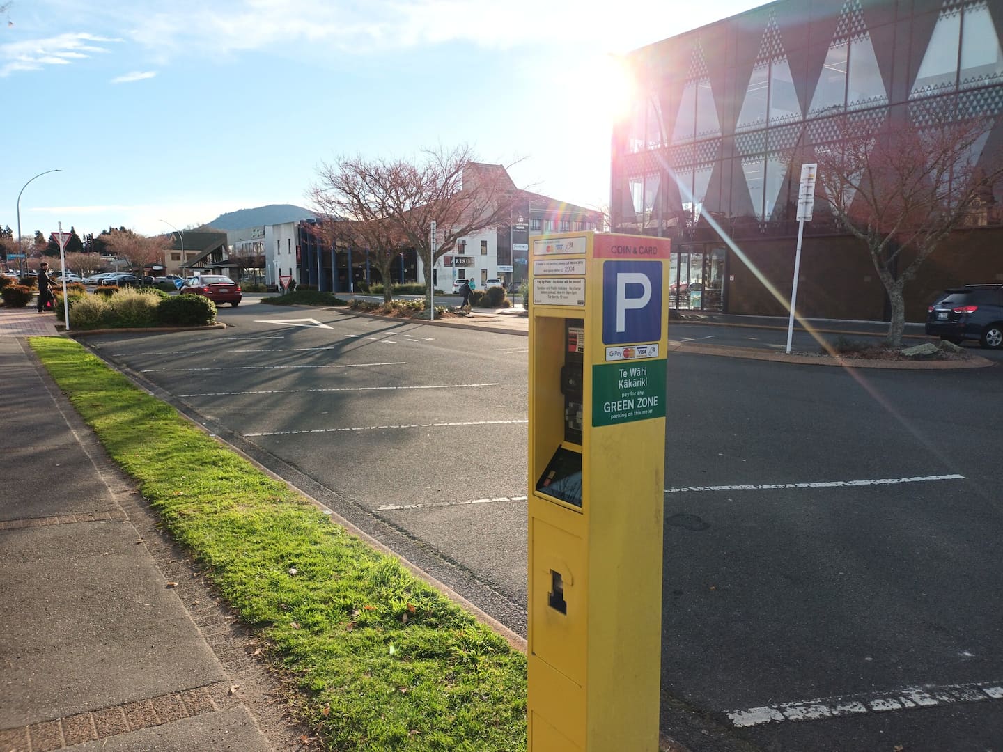 Nicholas O'Sullivan wanted to pay for his parking, but couldn't. Photo / Mathew Nash