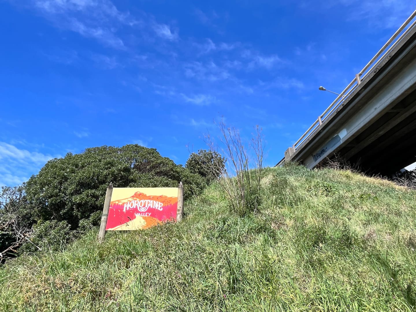Horotane Rd in Heathcote Valley.