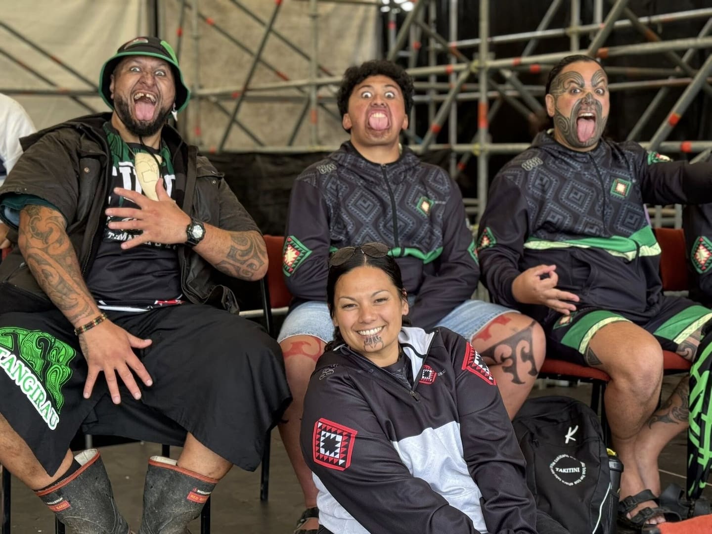 People turned out in the thousands despite the wet weather for Te Kahu o Te Amorangi kapa haka regional competition held in Waipukurau on February 13 and 14. Photo / Ngāti Kahungunu Iwi Incorporated.