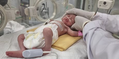 Israel-Hamas war: Sadness for Kiwi family after premature Palestinian baby Sabreen Jouda dies