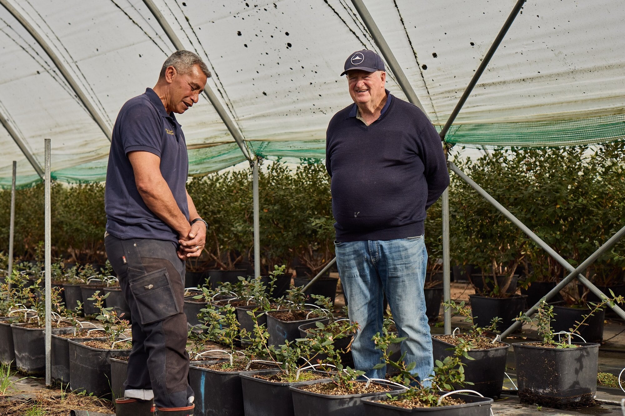  Des Samuels and Ridley Bell. Photo / Ant Low