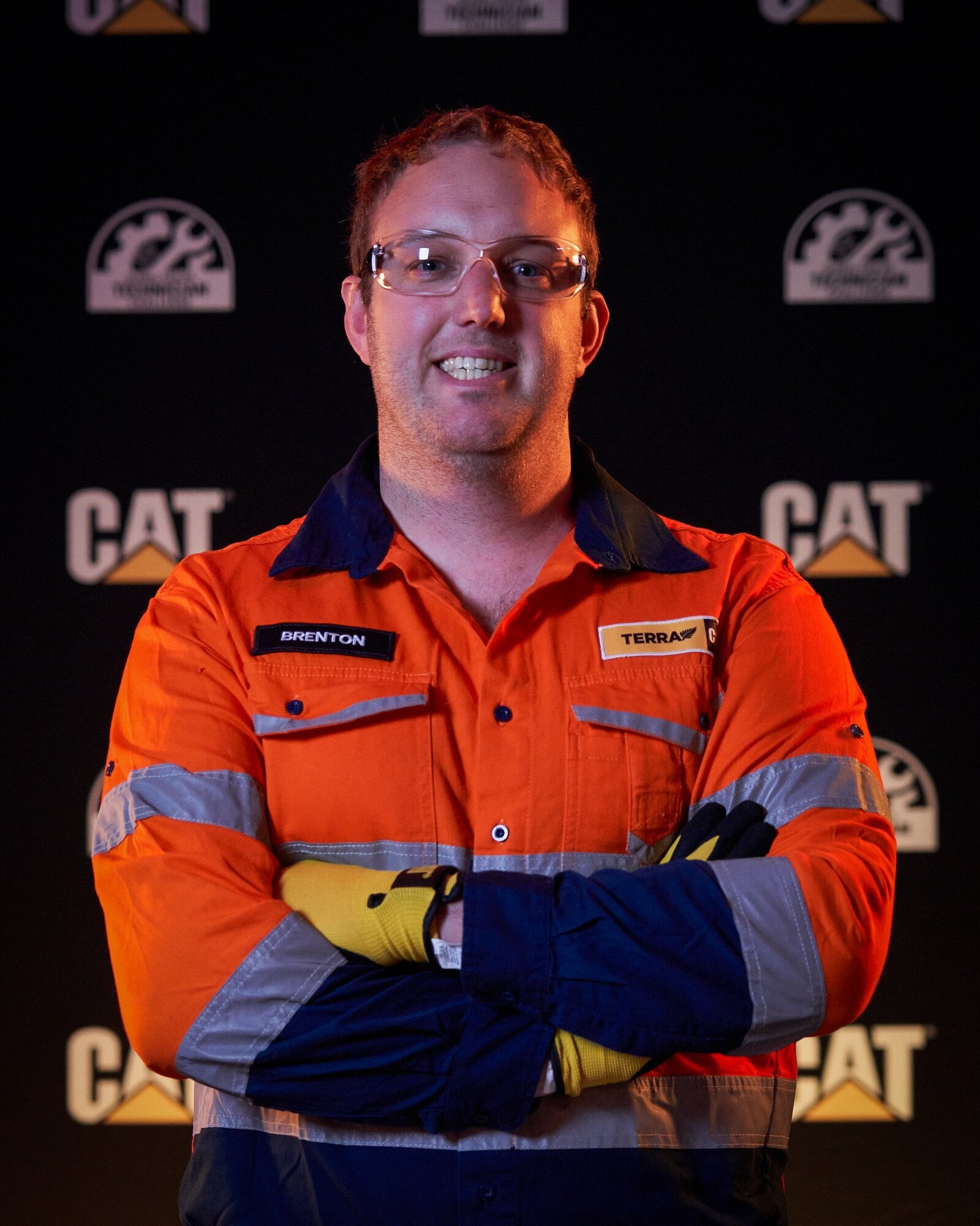 Page finished on the podium at the Asia-Pacific qualifier in Melbourne, when he went up against nine of the best Caterpillar technicians in the region. Photo / Supplied