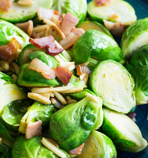 Sprouts Recipe Brussel Sprouts With Cranberries And Almonds Xmas