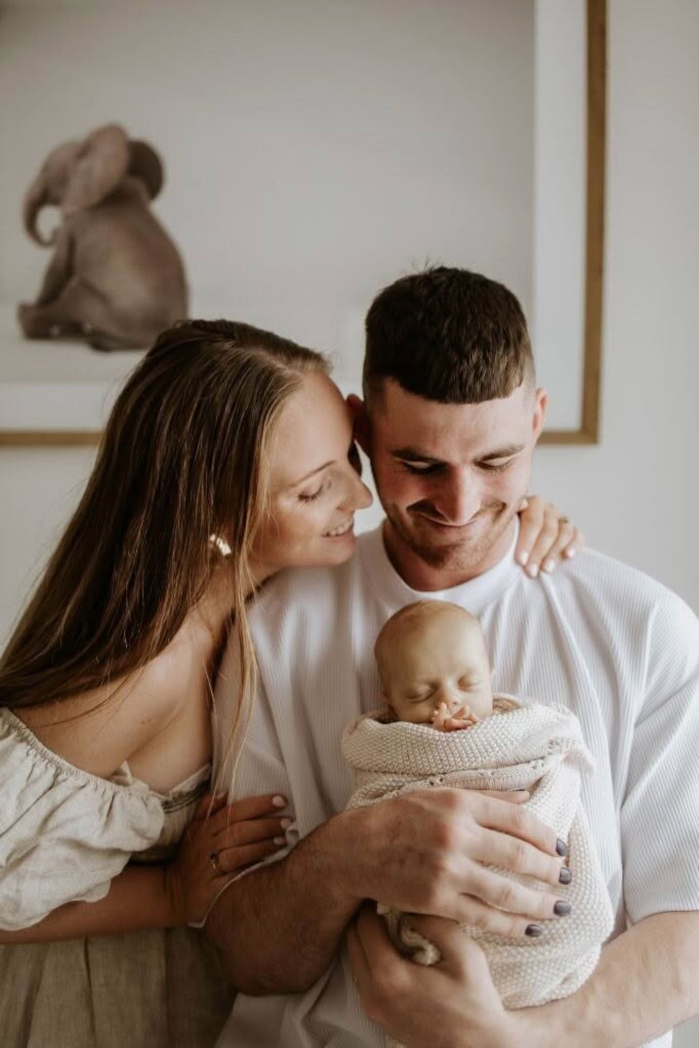 Maddie and Mackenzie Palmer with Maya. The parents are hoping that Maya will be given access to Trikafta this year - a drug that could extend her life. Photo / Supplied.