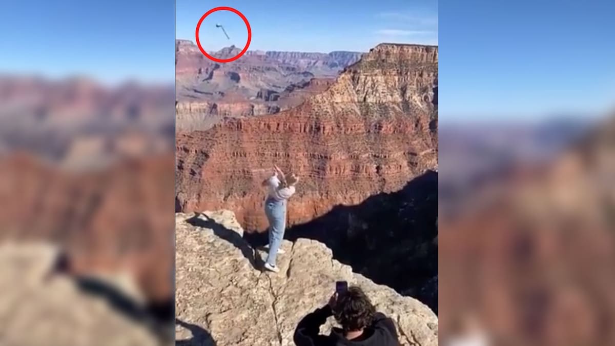 Influencer faces criminal charges for hitting golf balls into Grand Canyon