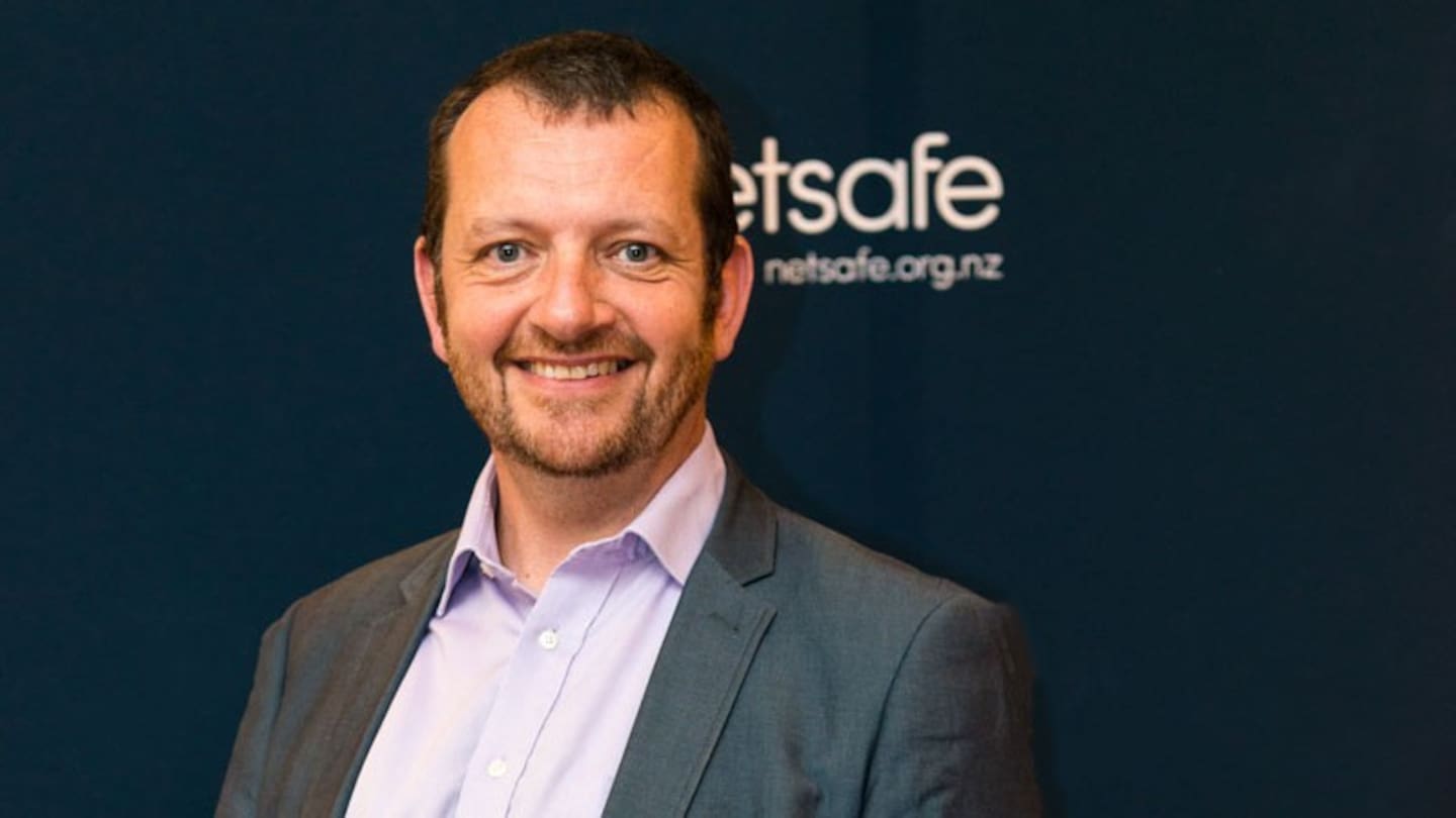 Netsafe chief online safety officer Sean Lyons. Photo / Supplied