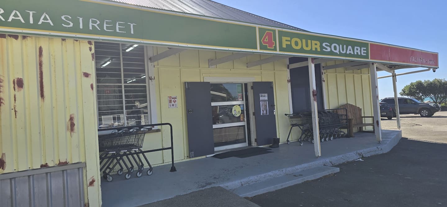 The Four Square in Te Araroa.