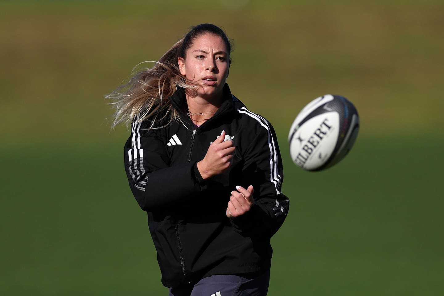 Amy du Plessis during a New Zealand Black Ferns training. Photo / Getty Images