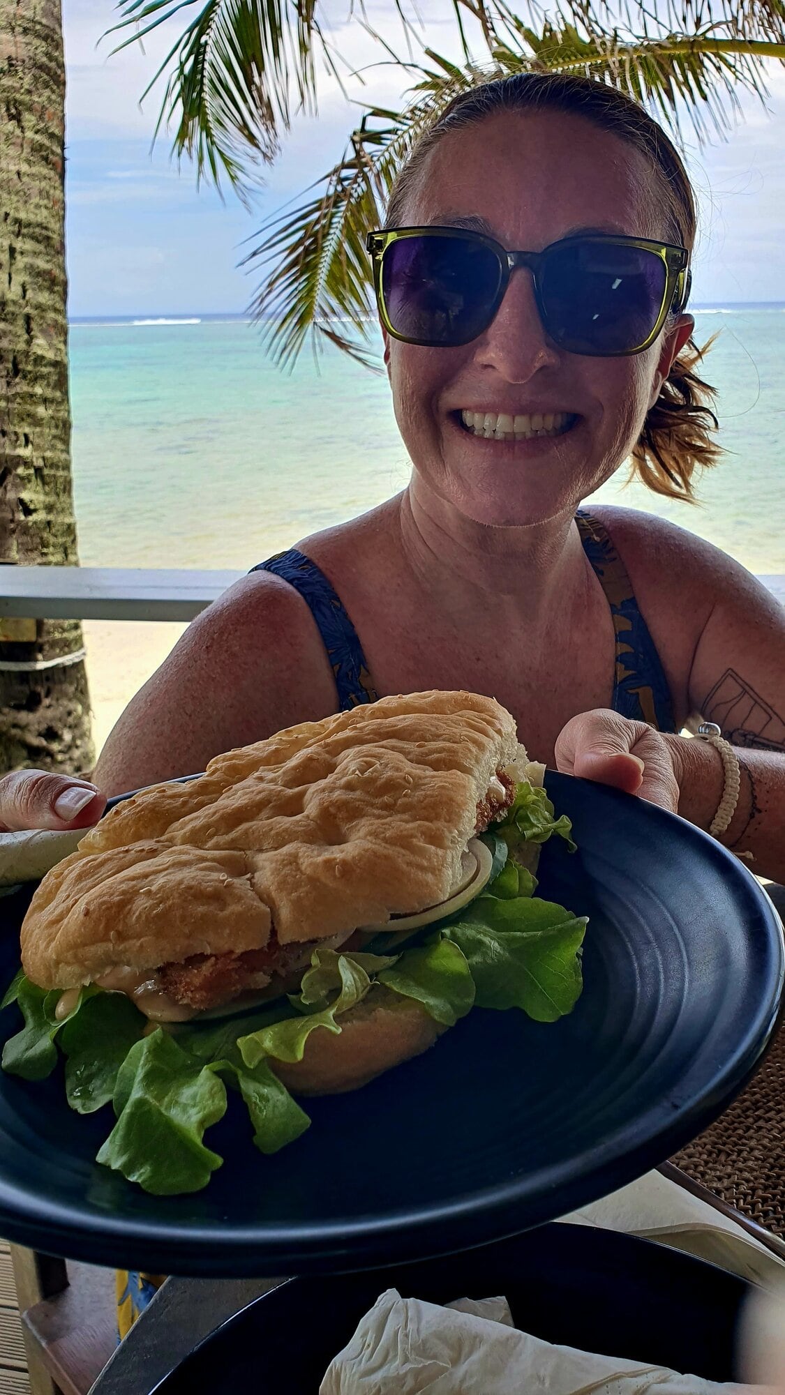  Debbie Griffiths enjoys lunch at local favourite,  Charlie’s. Photo / Asher Wadsworth