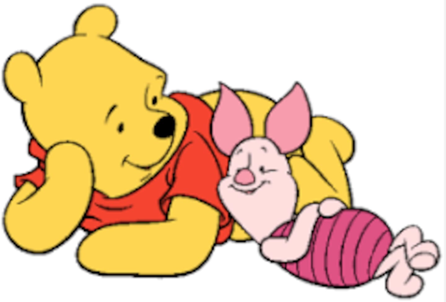 Winnie the Pooh is a rare exception to the ban on books containing illustrations of animals wearing clothes.