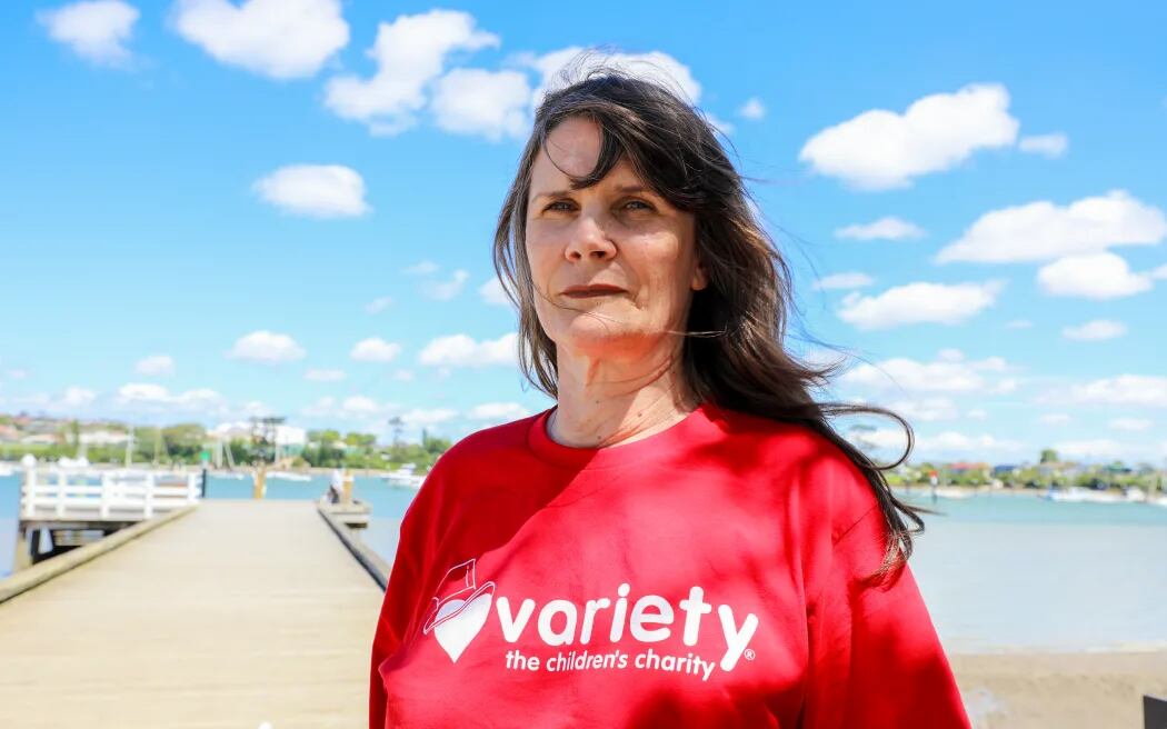 Variety chief executive Susan Glasgow is concerned families are facing more hardship this Christmas. Photo / RNZ, Marika Khabazi