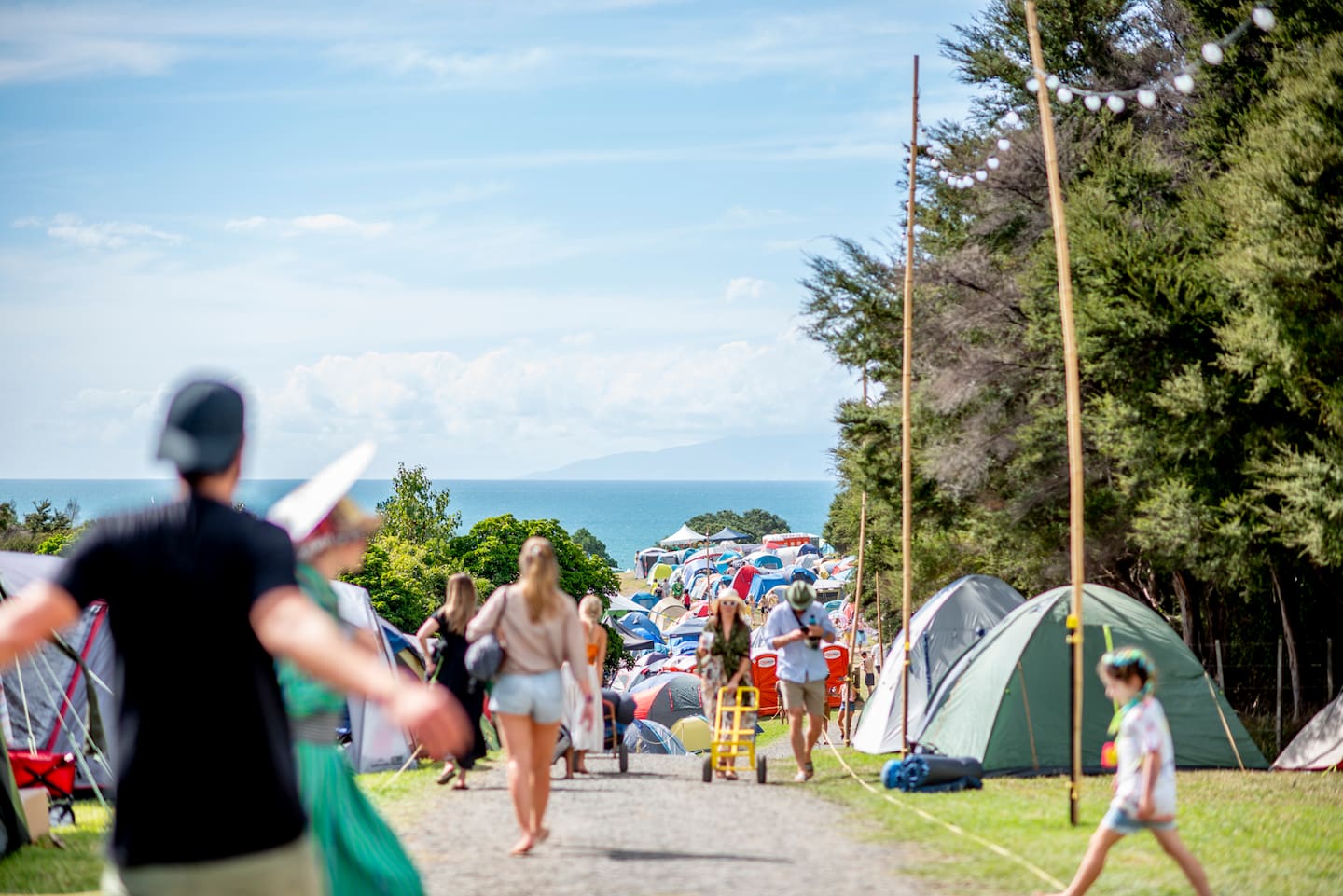 Beginning in 1998, Splore is New Zealand's longest-running music and arts festival. Photo / Ainsley DS