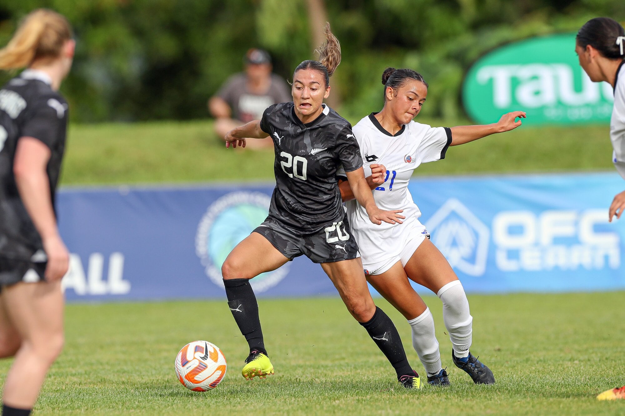Football Fern Indiah-Paige Riley is hoping to help Crystal Palace get back to the top tier of the Women’s Super League in England. Photo / Shane Wenzlick, Phototek