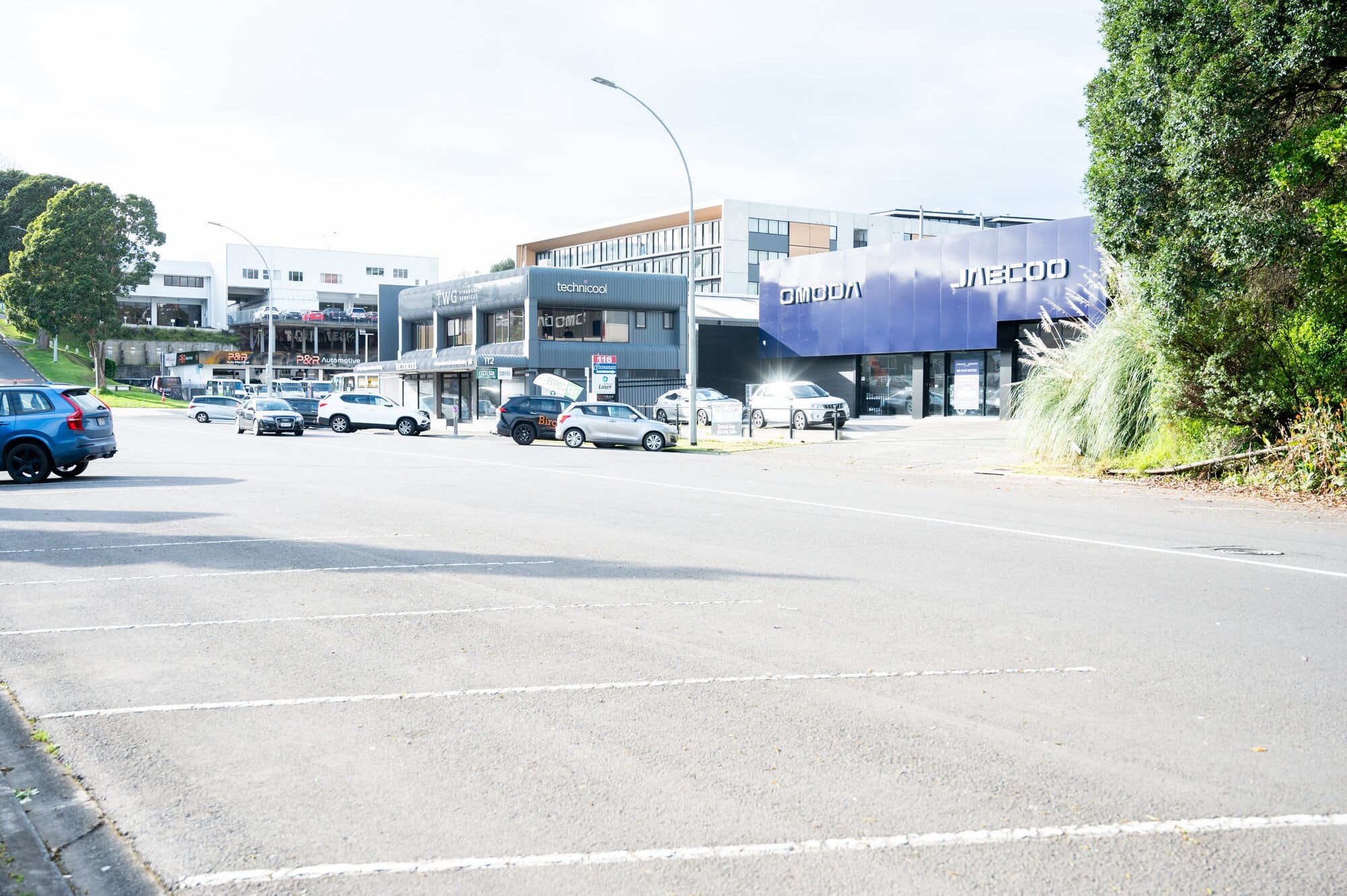The carparks on Third Ave used to be full before the parking charges were introduced on August 18. Photo / Brydie Thompson