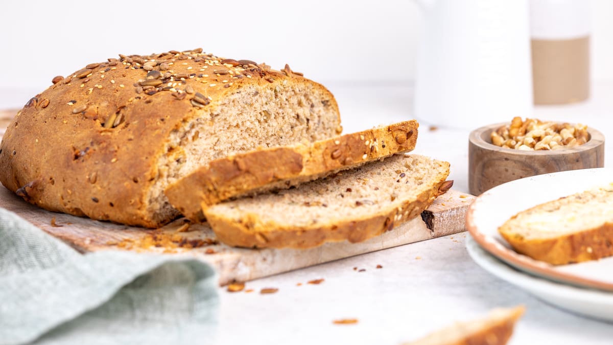 Rustic malted seed loaf to level up your winter soups Rustic malted seed loaf to level up your winter soups