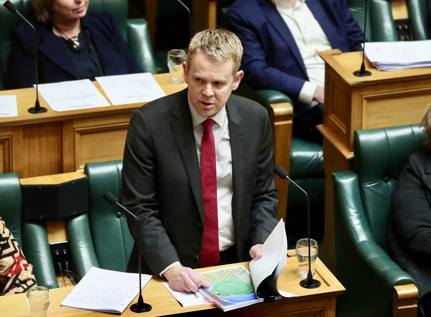 Labour Party leader Chris Hipkins. Photo / Mark Mitchell