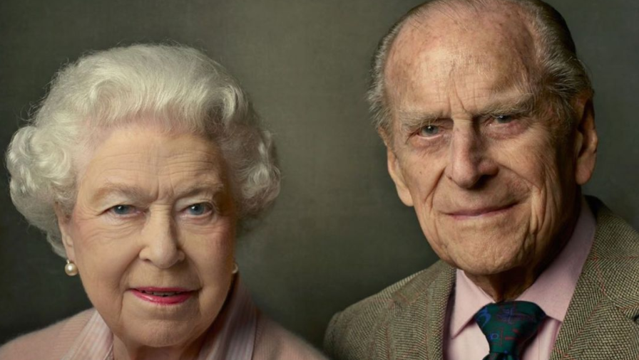 The late Prince Philip, pictured with the Queen, reportedly supported the idea of a slimmed-down monarchy. Photo / Royal family, Instagram