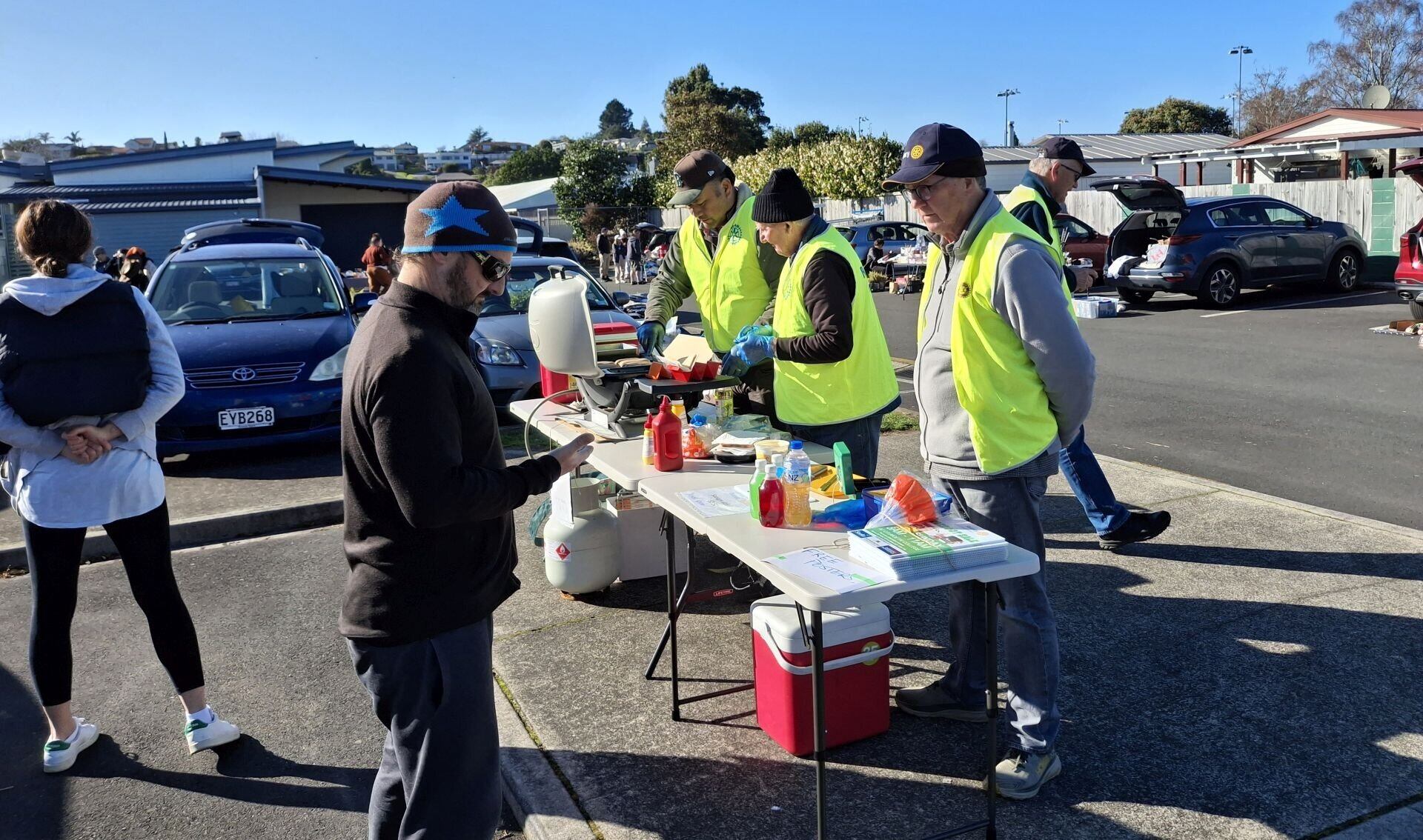  All types of goodies could be found for sale at Ōtūmoetai Rotary’s last car boot sale of the year on December 7. Photo / Supplied