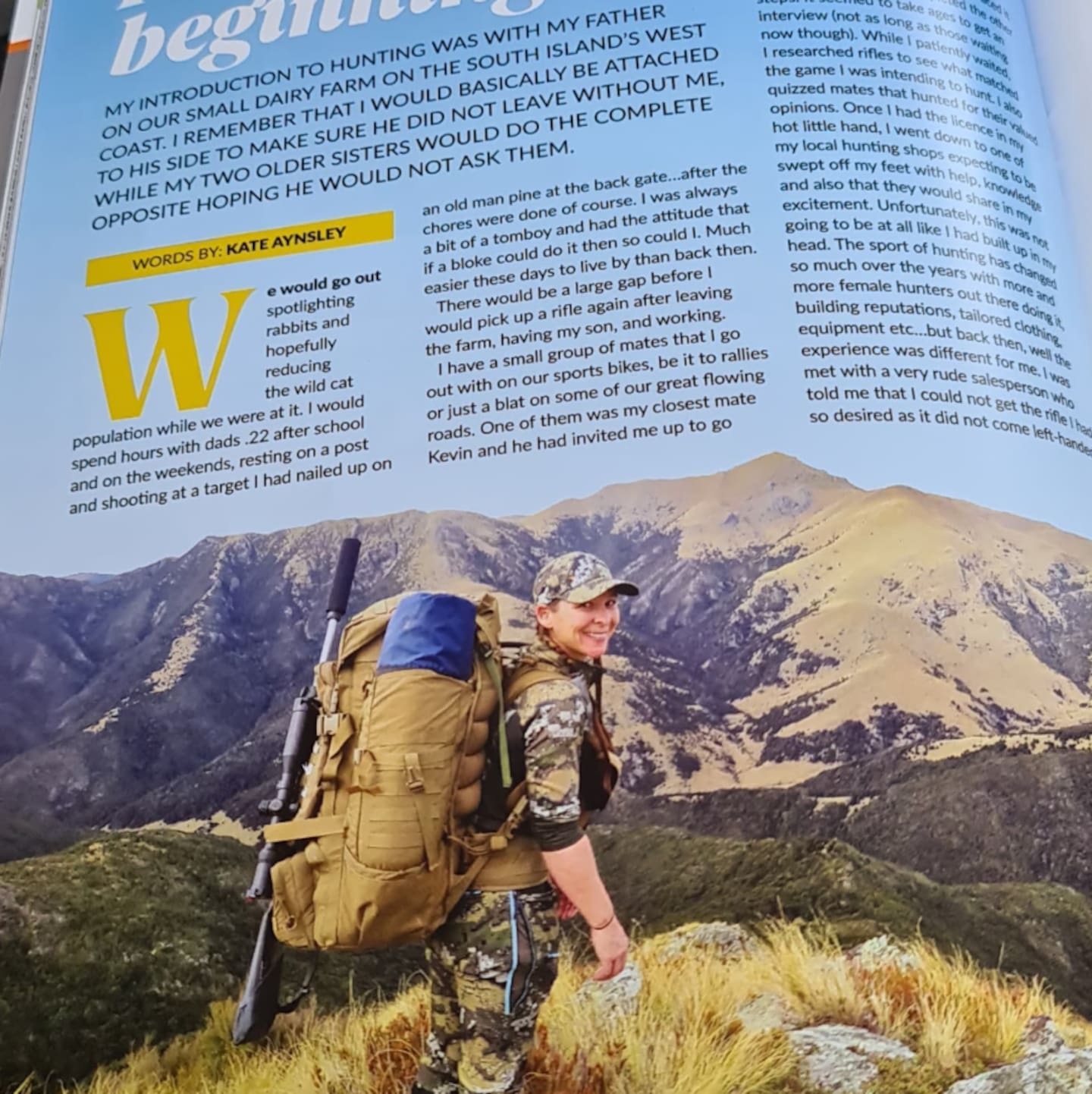 Kate Aynsley was an accomplished hunter, administrator and writer. Image / Instagram