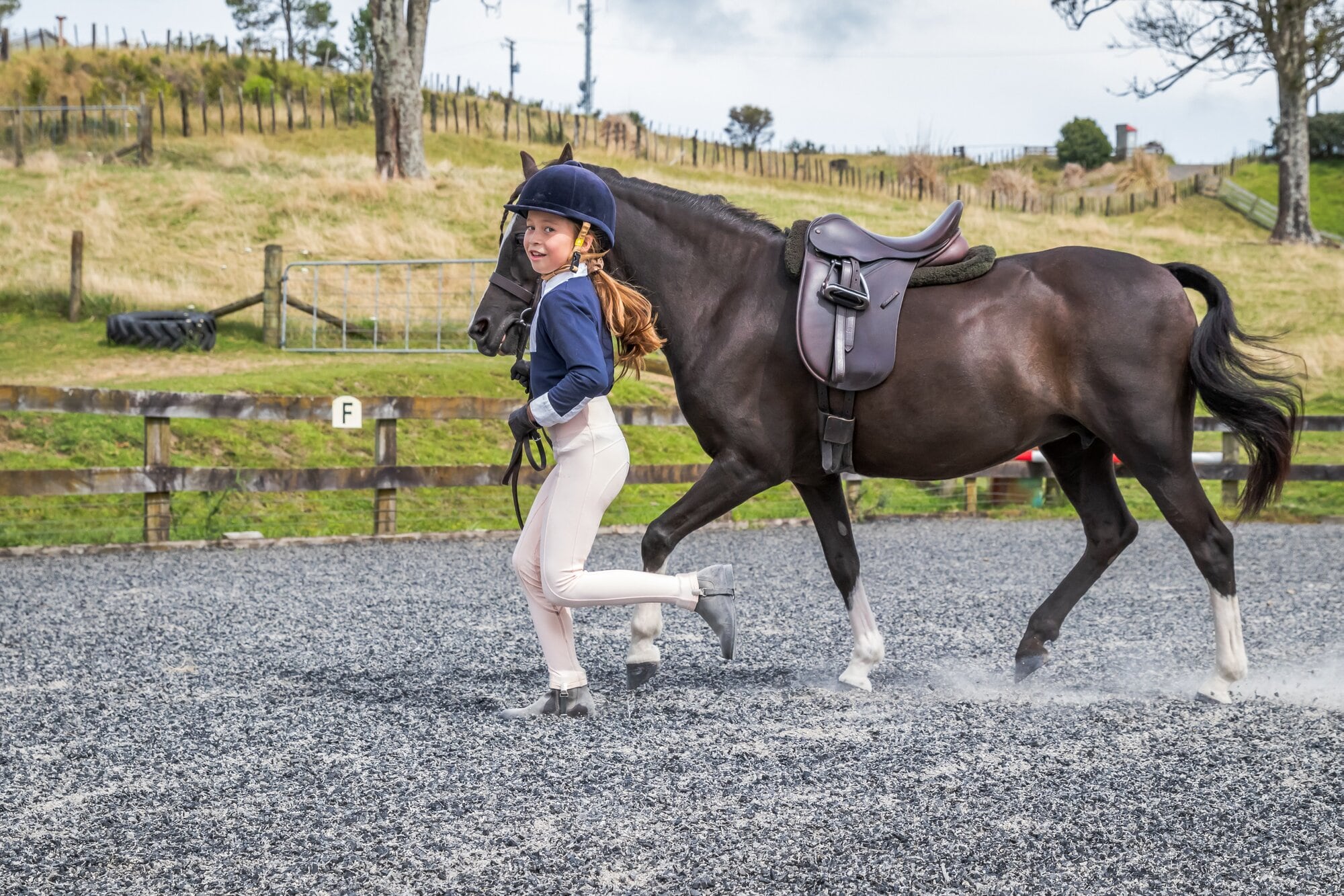  Addison Chan, 9, and pony &lsquo;Wanda&rsquo; have forged a beautiful bond while training for this season&rsquo;s A&P show circuit. Photo / Kelly O&rsquo;Hara