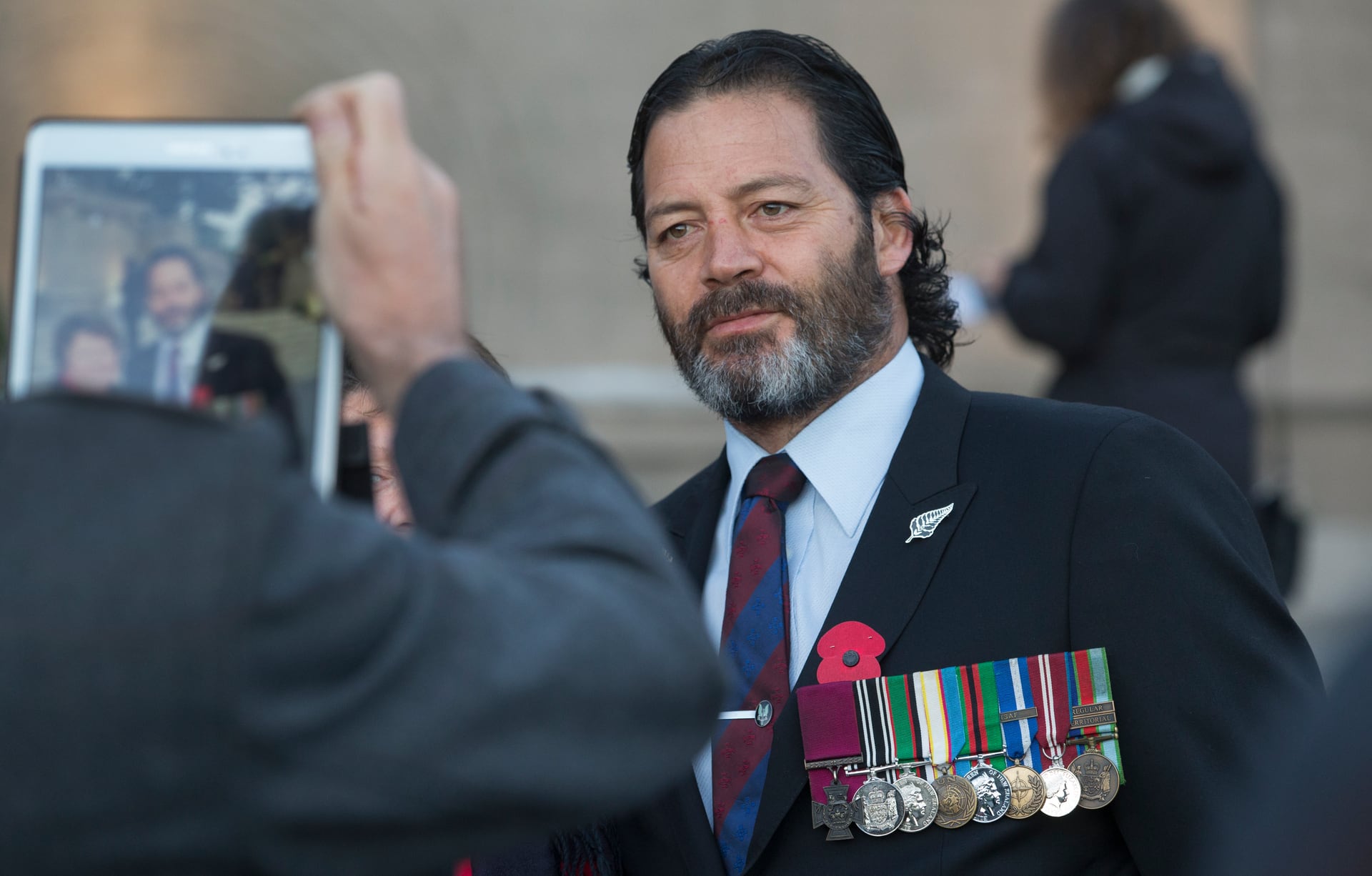 Willie Apiata.  Photo / Mark Mitchell