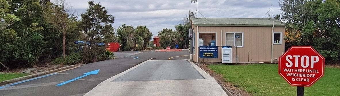  Waihī’s Refuse Transfer Station, Paeroa Weighbridge. 